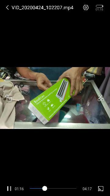 Vacuum Sealer Perekat Freshpack Pro Alat Vacuum Vacum Pembungkus Makanan Buah Sayuran Snack Daging