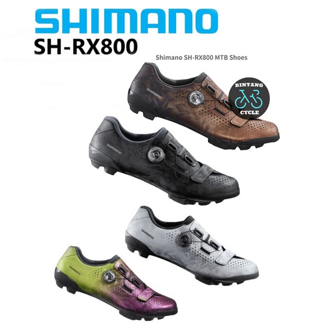 sepatu Cleat Shimano SH-RX-8 CARBON Shimano RX8 GRAVEL NO RC3 RC 5 RC7 RC9