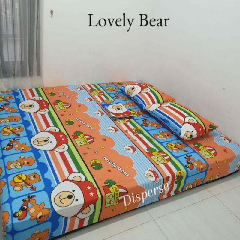 sprei bear /sprei karakter/lovely bear
