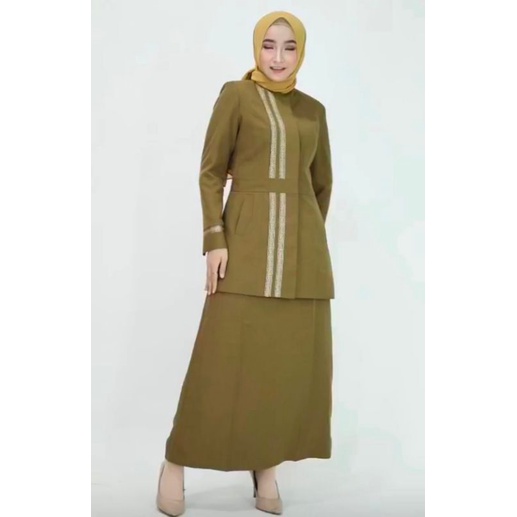 BAJU SERAGAM BAJU DINAS PNS SERAGAM GURU SERAGAM PNS FREE HIJAB