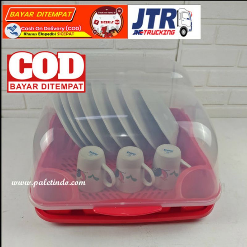 (⭐⭐⭐⭐⭐ ) RAK piring Eagle tutup Inova Dish drainer asli tebal original