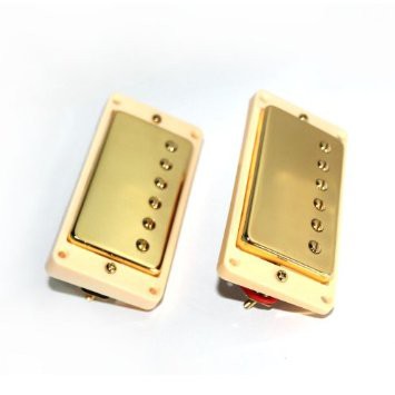 Pickup Gitar Humbucker GOLD SEPASANG NECK DAN BRIDGE
