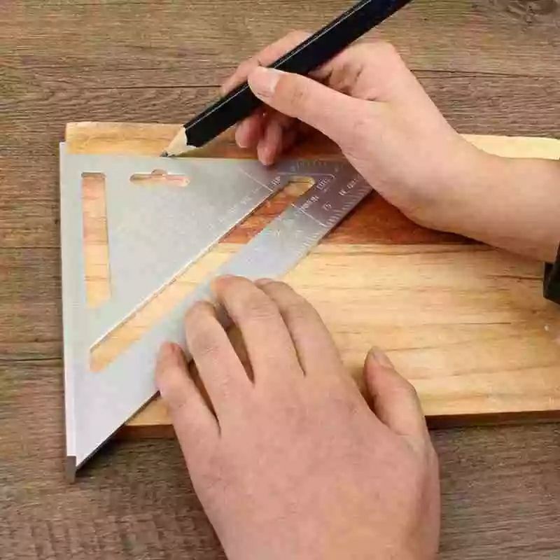 

penggaris siku mistar triangle ruler alumunium