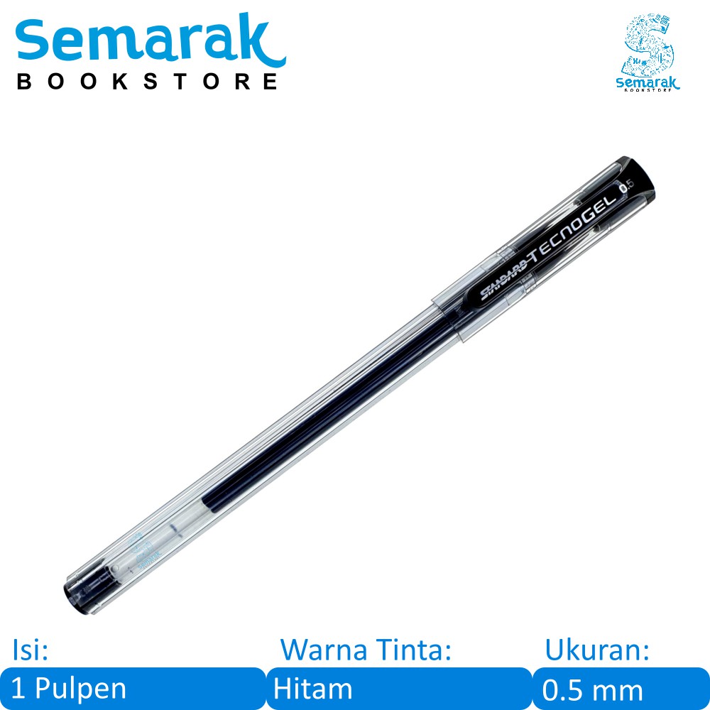 

Standard Tecnogel Ballpoint H2O Gel Needle Tip 0.5 - Hitam