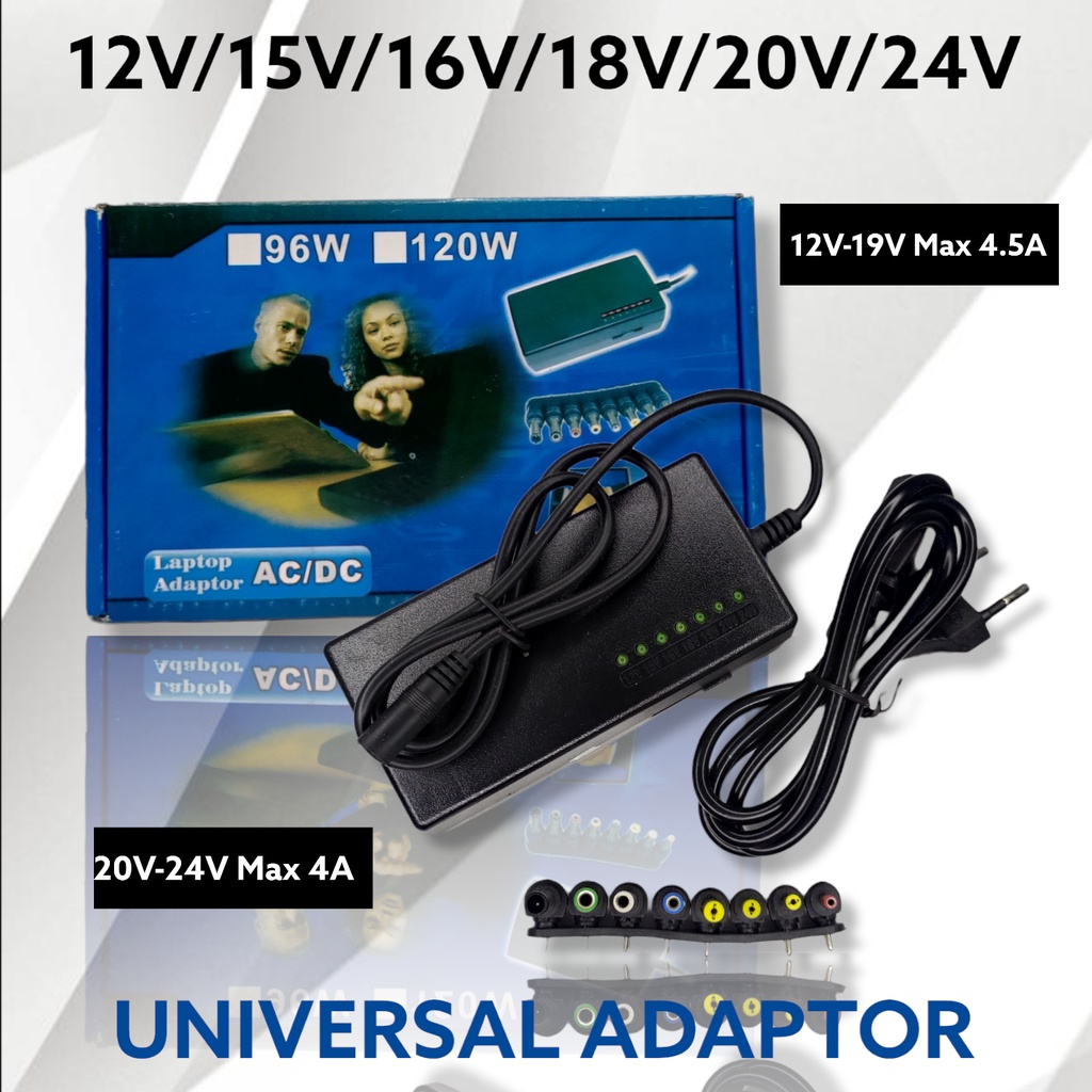 ADAPTOR UNIVERSAL LAPTOP