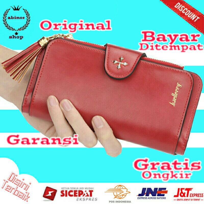 DOMPET BAELLERRY ORI ORIGINAL BESAR Panjang Pria LAKI LAKI COWOK COWO MOTIF KIPLING KEREN JA 145