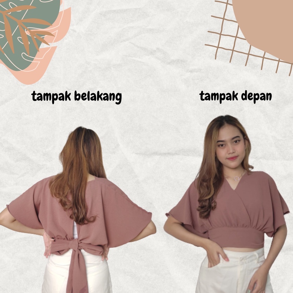 CATHERINE - FEMEI OUTER/OUTER CRINKLE/OUTER WANITA