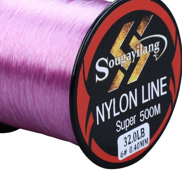 500m Garis Nylon Super Kuat Empat Warna Pancing