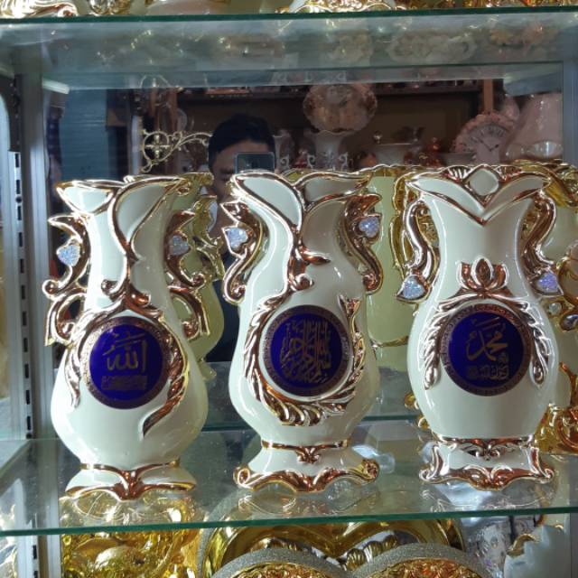 Jual Pajangan Keramik - Pajangan Set 3 - Pajangan keramik import