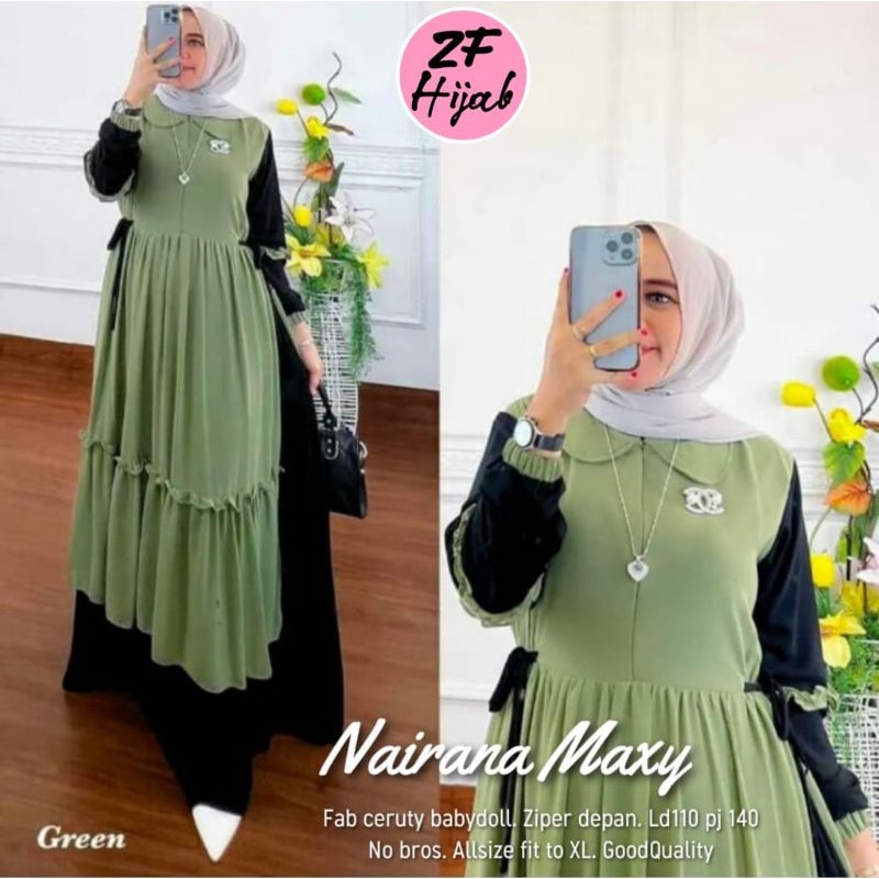 Gamis Wanita - Nairana Maxy by ZF