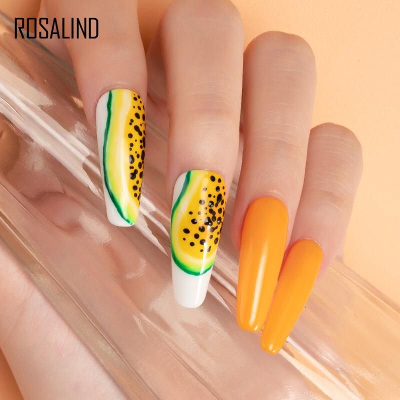 Rosalind YELLOW SERIES Gel Nail Polish UV LED / Kutek / Cat Kuku