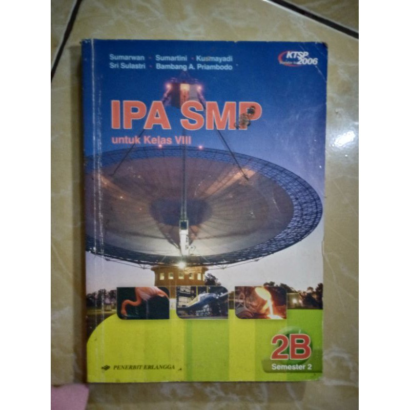 BUKU PAKET IPA SMP KELAS 8Erlangga