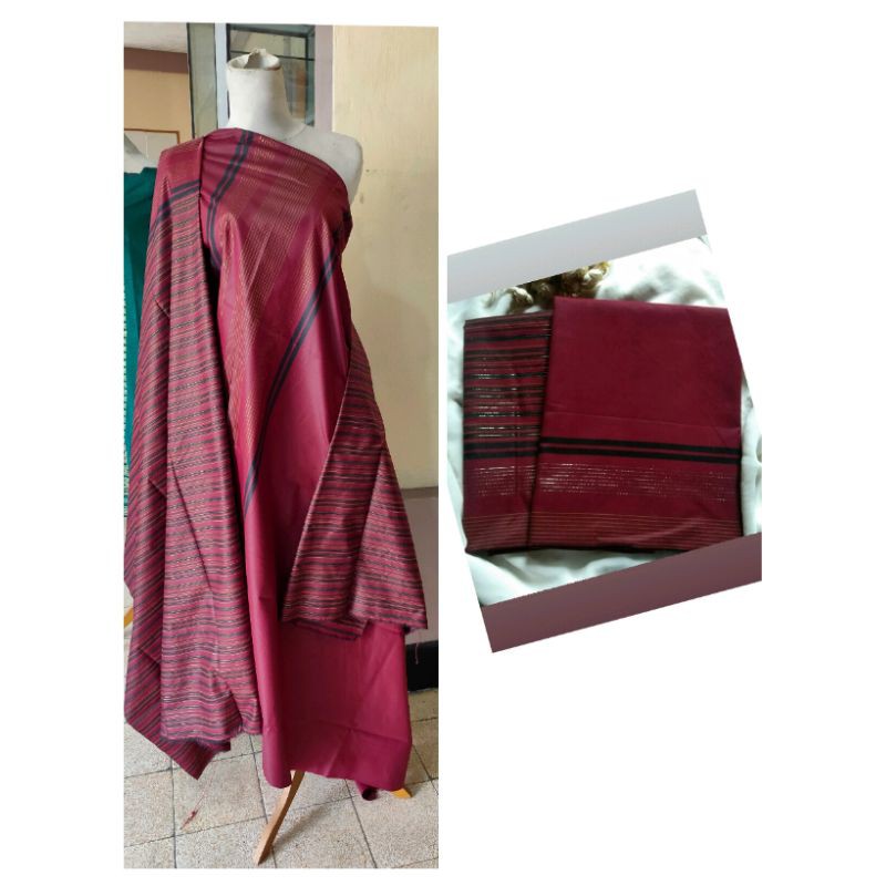 Tenun lurik khas jembatan merah silungkang