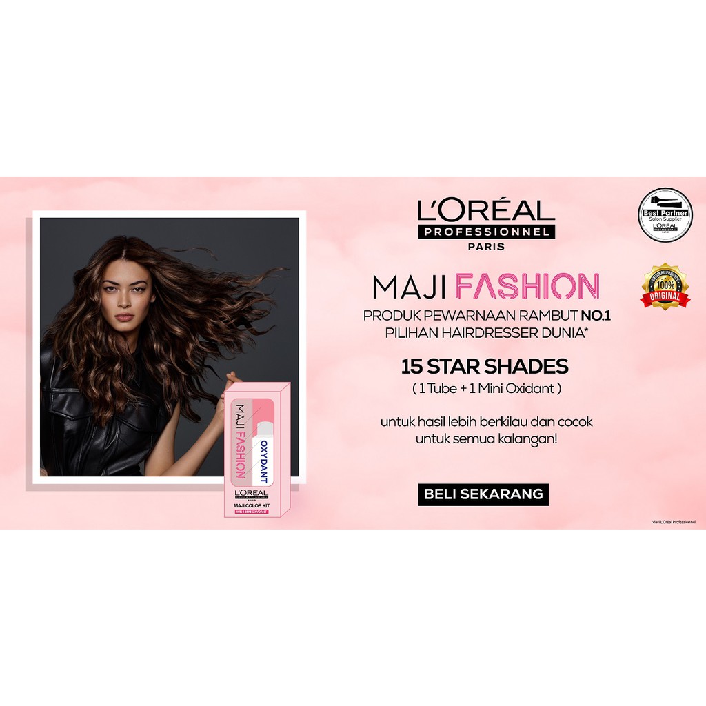 L'OREAL MAJI COLOR KIT  ( Maji + Oxydant mini )