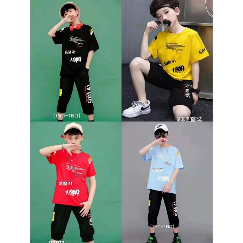 3M Setelan anak cowok Sum forty one import