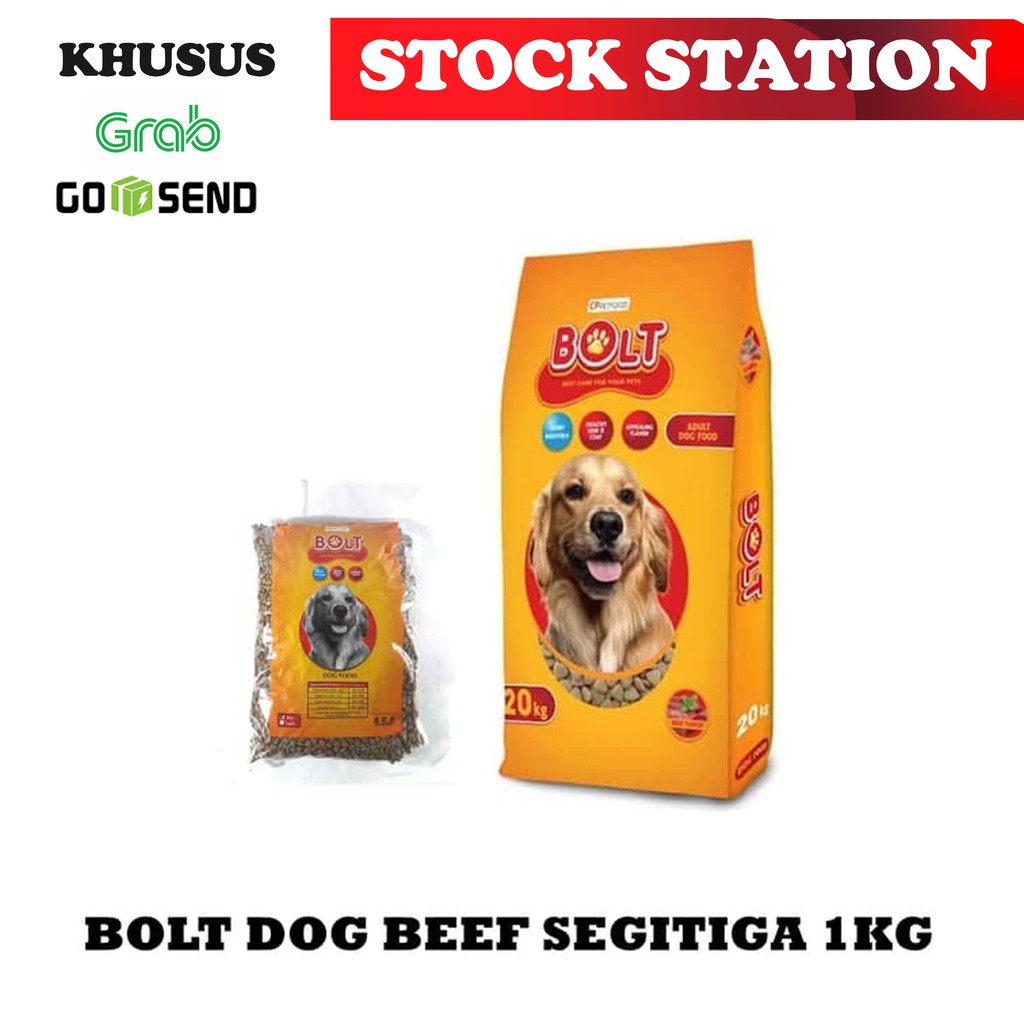 BOLT Dog Segitiga 1kg (EKSPEDISI)