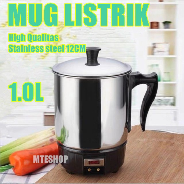 Electric Heating Cup 12cm/mug Listrik Gelas Masak/teko Listrik