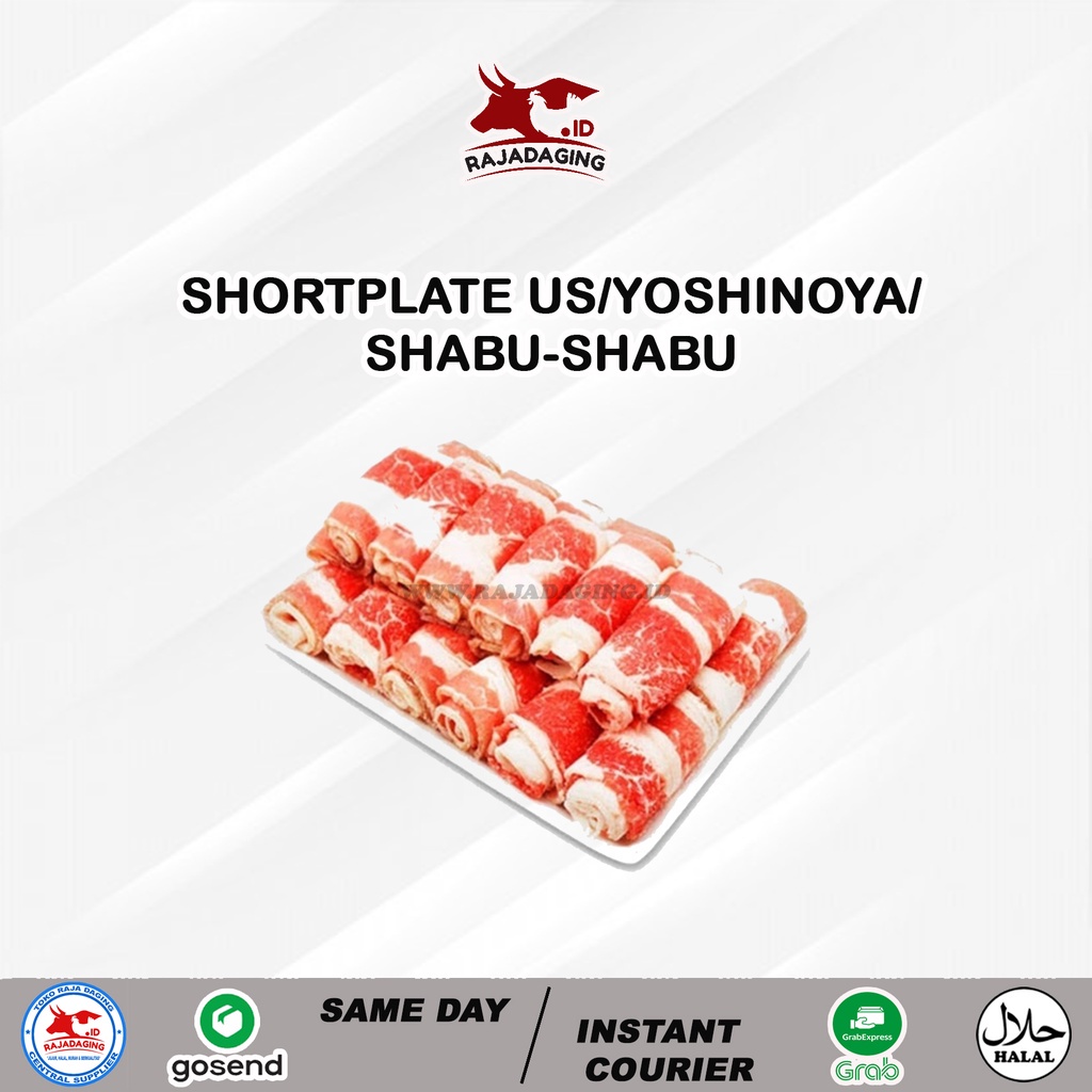 

[PROMO] Daging Slice Shortplate US / Shabu2 / Shortplate US Yoshinoya - (250 - 500)