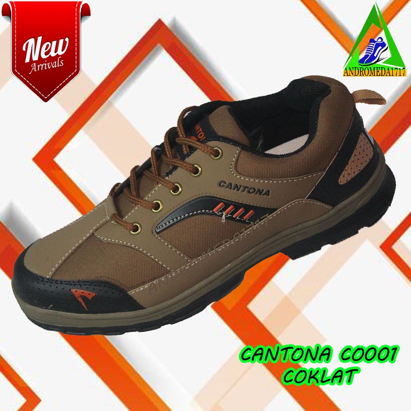 sepatu casual outdoor pria-wanita,sepatu kerja, sepatu hiking trekking art CANTONA