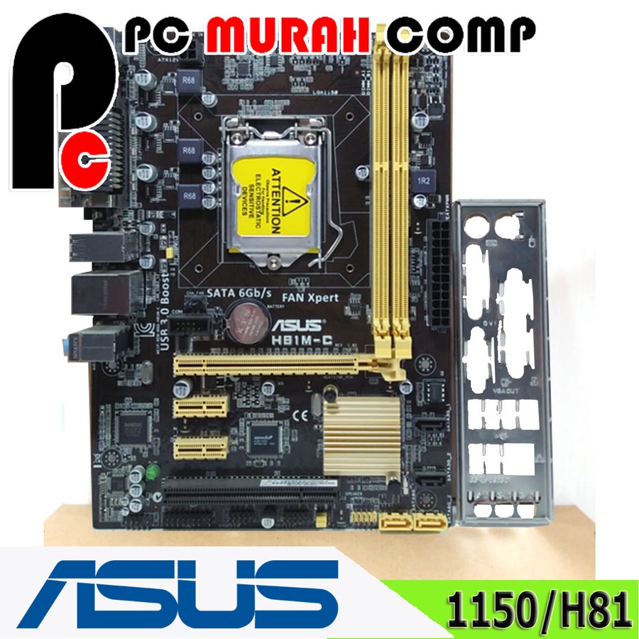 Mainboard Intel LGA 1150 H81 ONBOARD ASUS