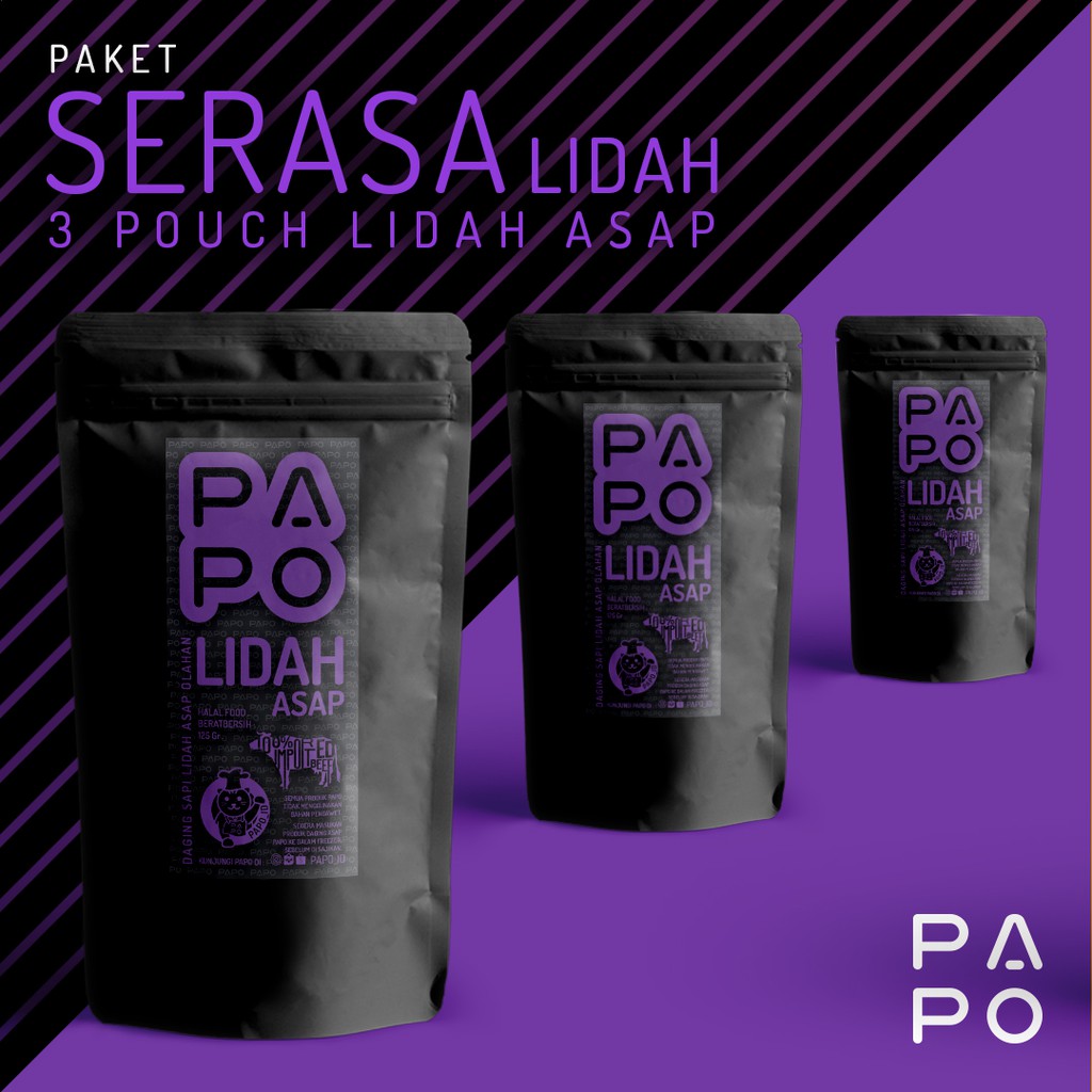 

Sei sapi lidah PAPO / SERASA LIDAH ASAP PAPO