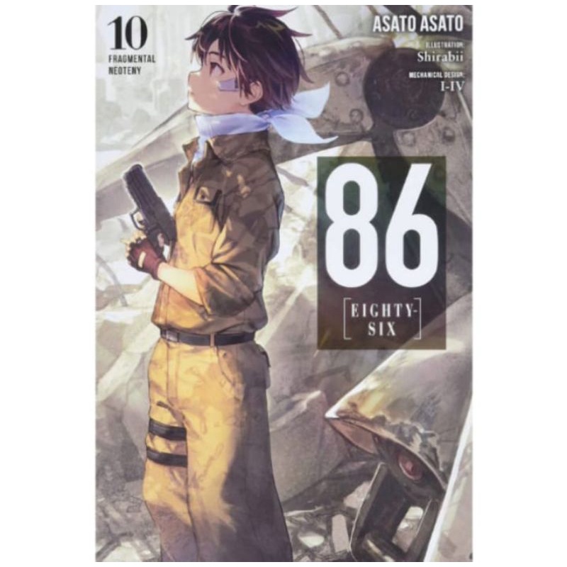 LIGHT NOVEL 86- EIGHTY-SIX  (VOLUME 1-10) INGGRIS - INDONESIA