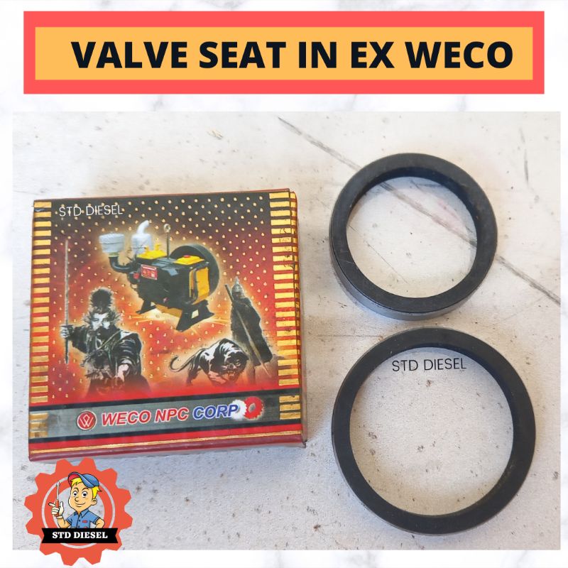 VALVE SEAT IN EX SETTING KLEP S195 S1100 ZS195 ZS1100 S1110 S1115 ZS1110 ZS1115 MERK WECO SETINGAN K