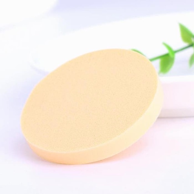 Brasov Spons Bedak / Foundation 1 Pcs Sponge Puff Make Up Tools Fondation Powder Kotak Bulat Xx-Ct