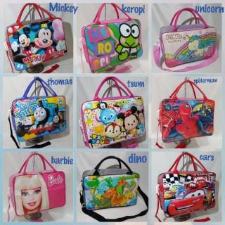 Travel Bag Karakter Kartun Favorit Tas  Travel Koper  