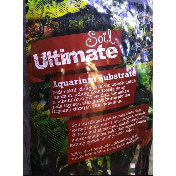 Ultimate Soil 1 Liter / Media Tanam Aquascape Ultimate Soil