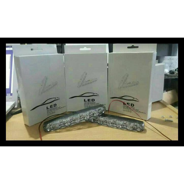 DISKON lampu drl 6led mobil drl led