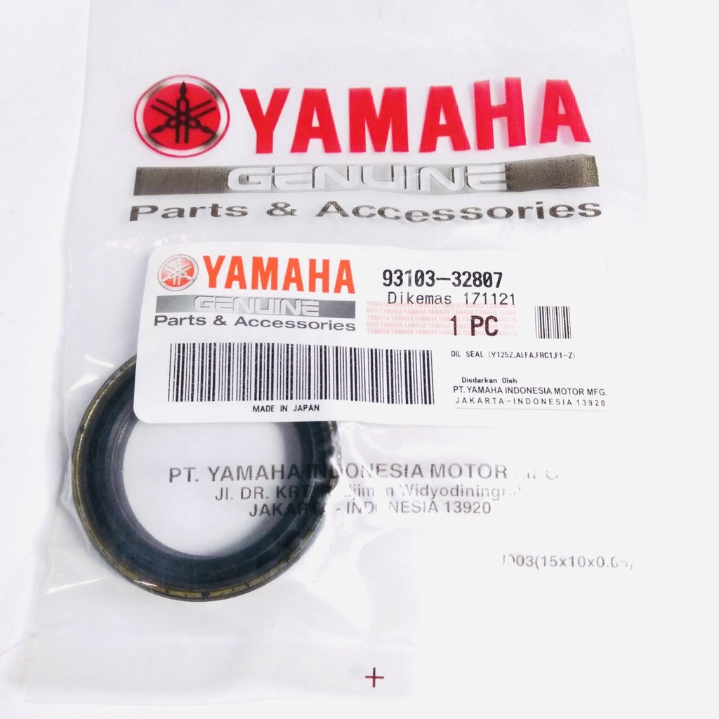 SEAL SIL SHOKBEAKER SHOCK DEPAN 125Z 125 Z ORIGINAL