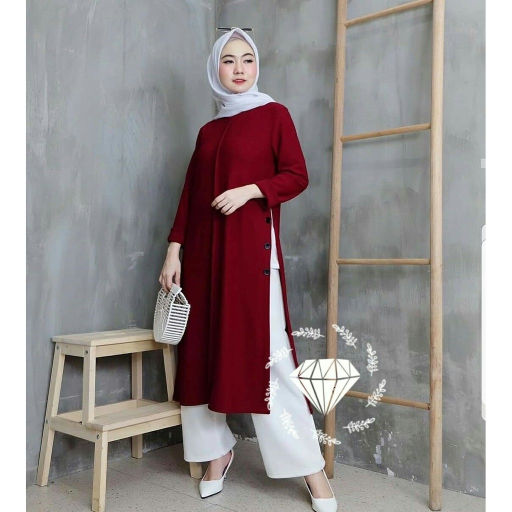 TUNIK RODHIA 3Warna