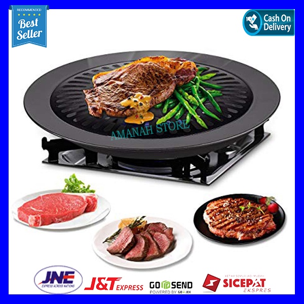 Tempat Pemanggang Daging BBQ Grill Pan Anti Lengket 32 cm / Ultra Grill Pan 32 cm