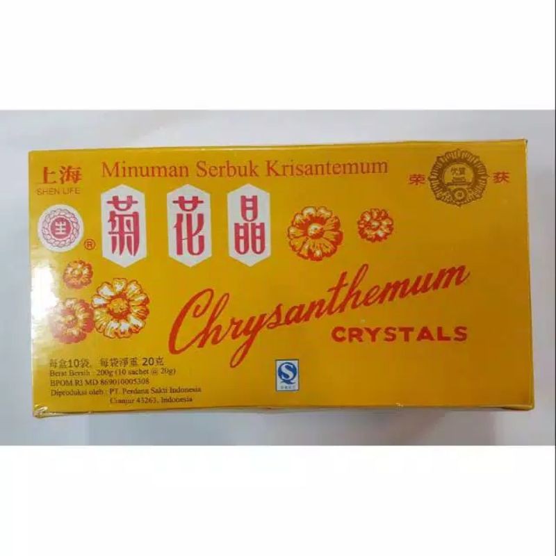 Teh Kembang Shen life / chrysanthemum crystals tea serbuk