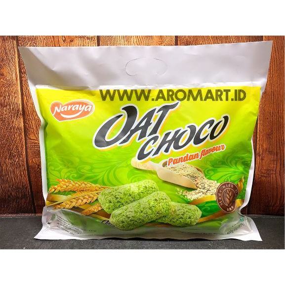 

Naraya Oat Choco Pandan Flavour (Harga belum termasuk bubble-wrap!) - 400g