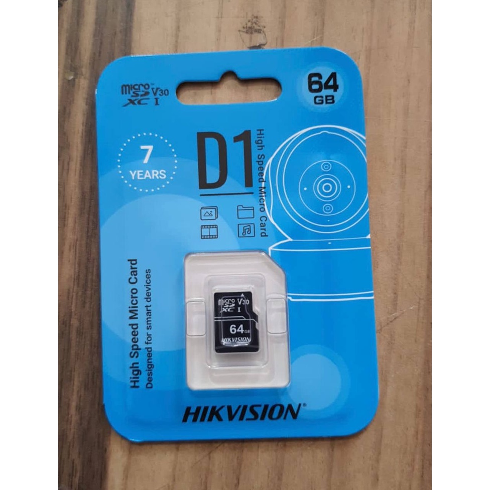 MEMORY CARD MICRO SD 64GB HIKVISION