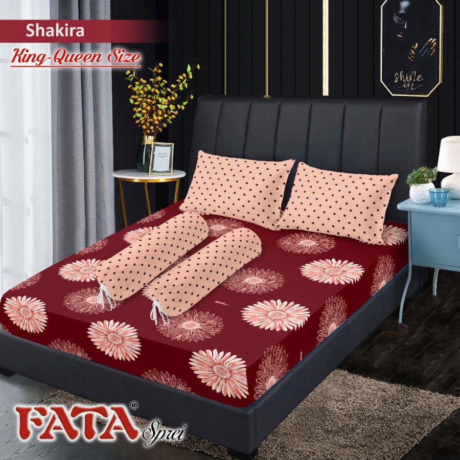 Sprei Fata Queen 160 x 200 cm Best Seller Terbaru Promo - Shakira