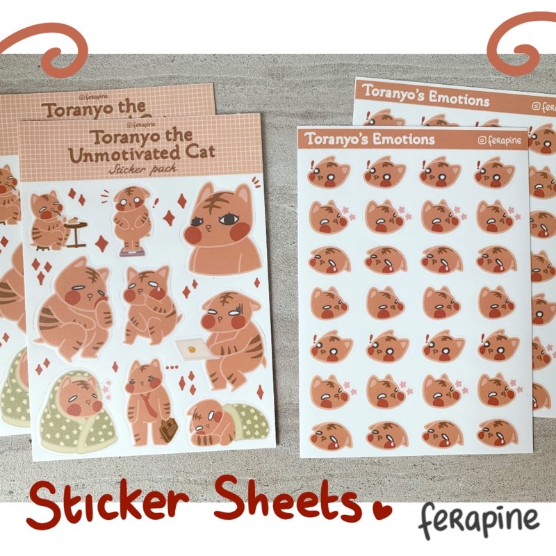 

Sticker Toranyo Kucing Lucu