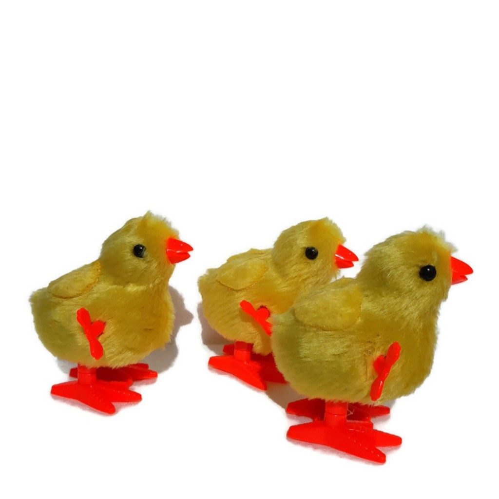 Mainan Boneka Ayam Mini Lucu Berjalan Mainan Bayi Ayam Ibu Bayi