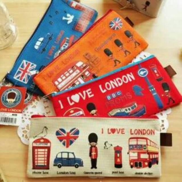 

Tempat Pensil I Love London