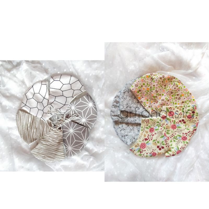 MASKER - MASKER  MOTIF - MASKER KAIN - MASKER KAIN 3 LAPIS - MASKER MOTIF KAIN 3 LAPIS - FREE GIFT