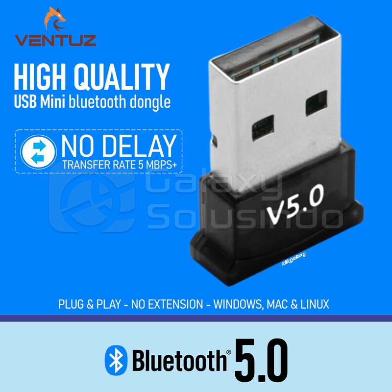 VENTUZ USB Bluetooth Dongle 5.0 Adapter