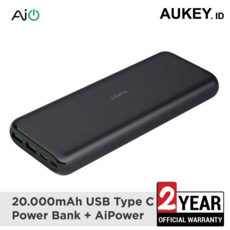 Aukey PB-XN20 PowerBank 20000mAh With USB-C AiPower - 500688