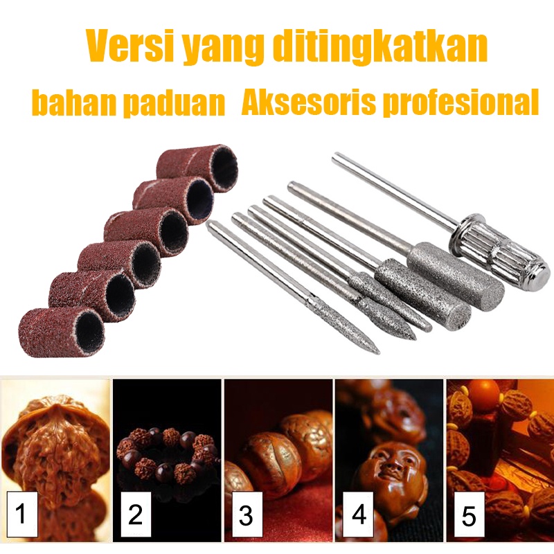 Bor Mini / Alat Ukir Grafir / Gerinda Listrik Mini / Pen Ukir / Pedicure Manicure Machine Set/mesin bor mini/ Mesin Bor Gerinda Mini Drill IC EMMC/Set Mini Grinder/Alat Ukir Grafir PCB Bor Mini