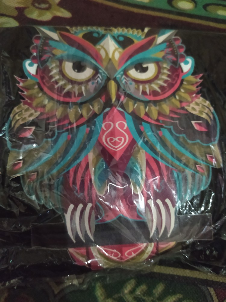 Wt Kaos Warna Owl Batik Tshirt Distro M L Xl