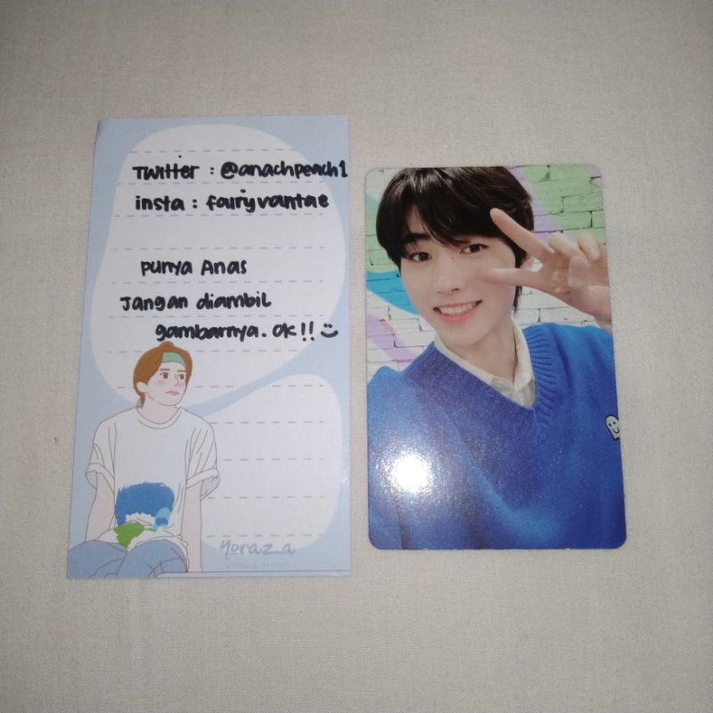 PHOTOCARD EN:CONNECT DVD ENHYPEN SUNGHOON