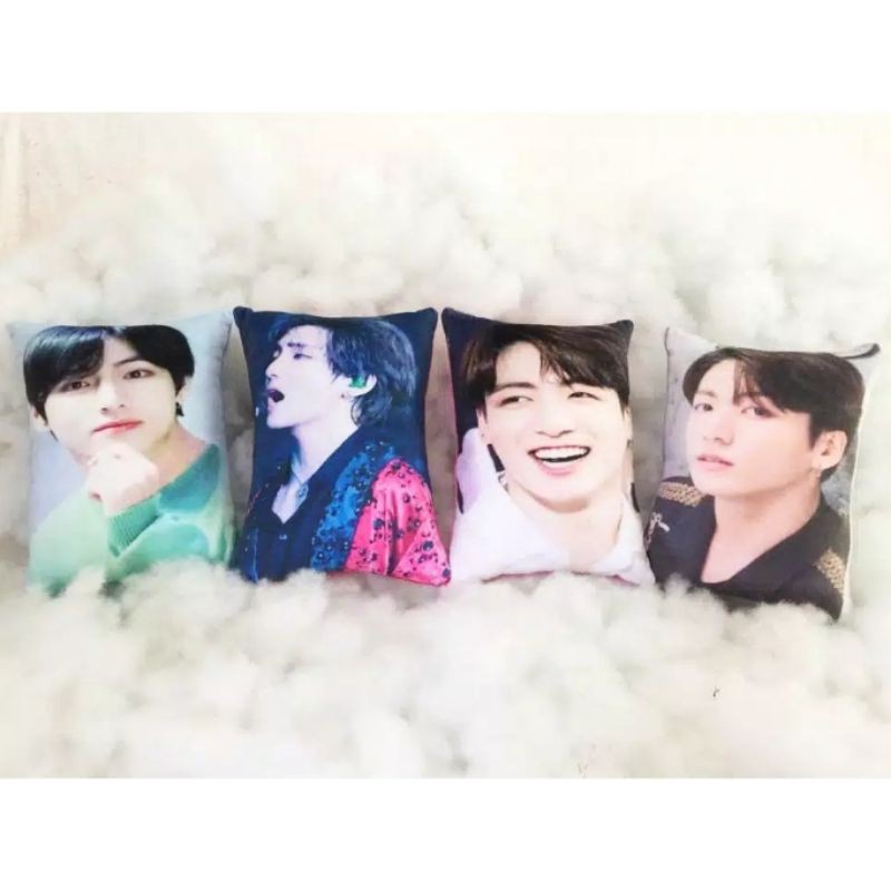 Bantal sofa foto full print custom hadiah kado gift custom ulang tahun anniversary ultah lucu unik