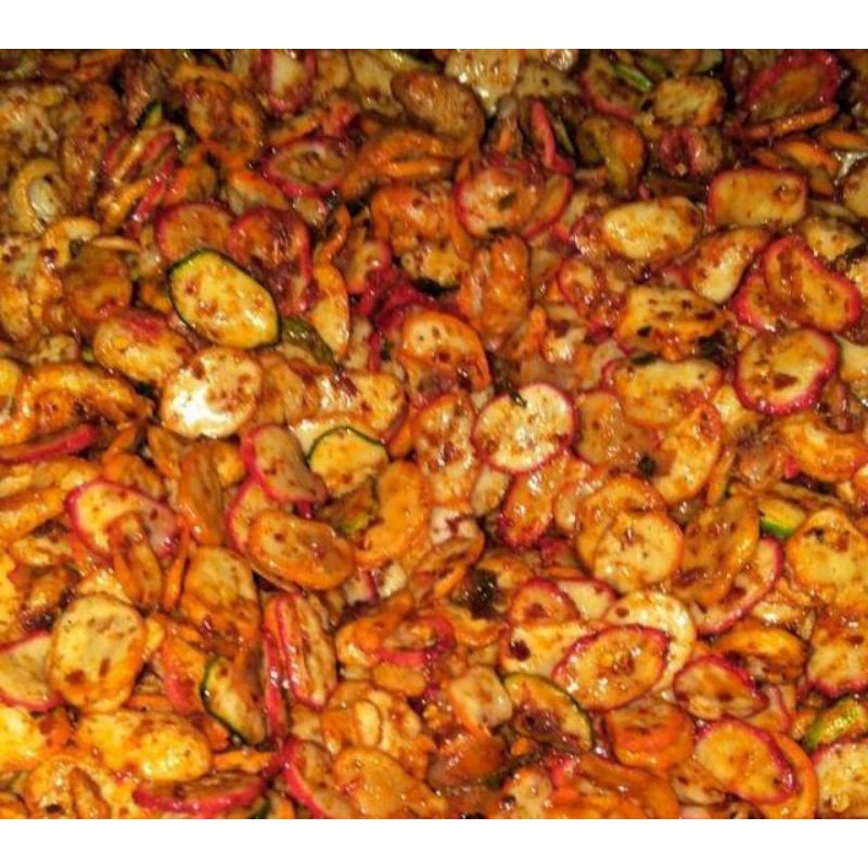 

kerupuk bawang pedas renyah gurig berat 100gr