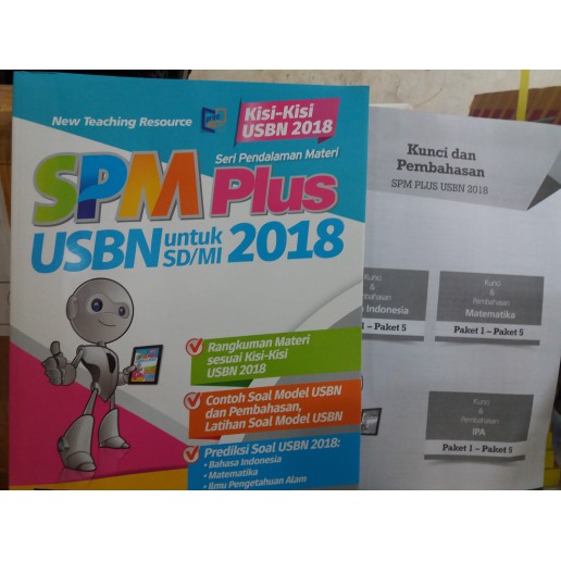 Spm Plus Usbn Sd Mi Kisi Kisi Usbn 2018 Kunci Jawaban Termurah Di Shopee Shopee Indonesia